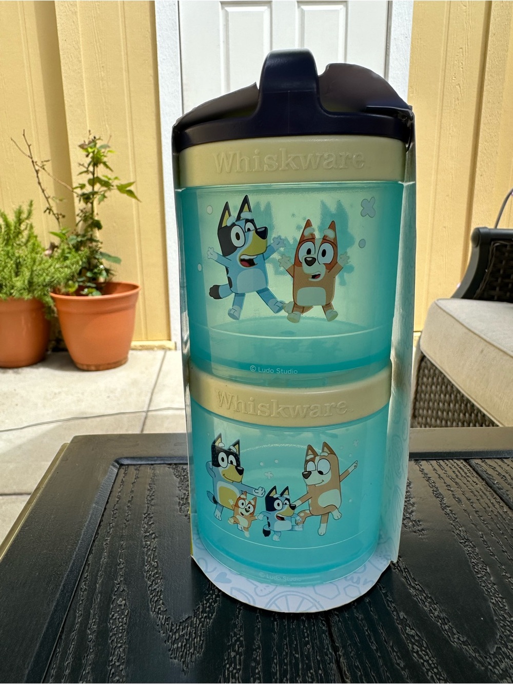 Bluey-Themed Stackable Snack & Food Storage Canister